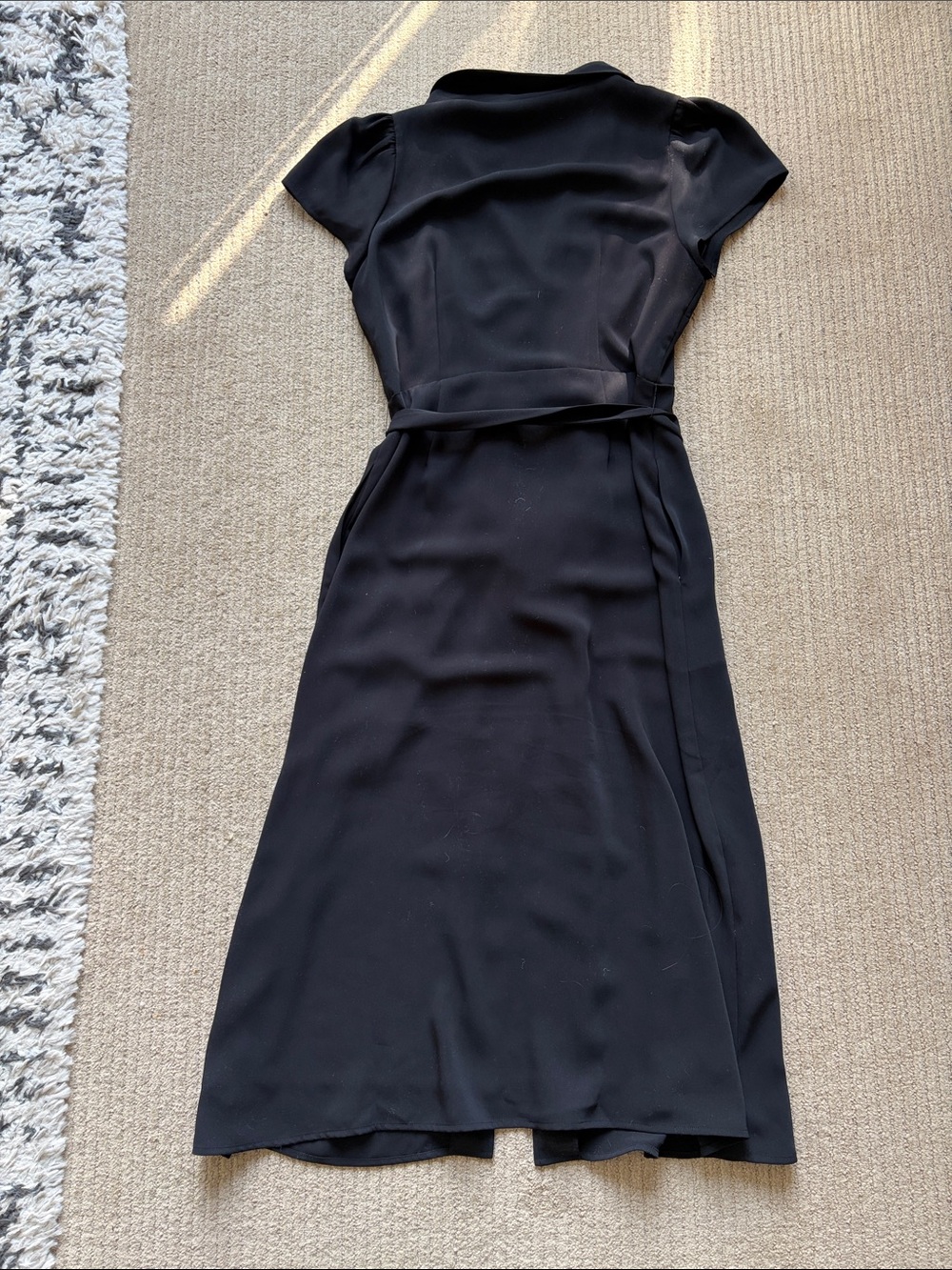 Wilfred Shirt Dress, L, Black - Picture 3 of 6